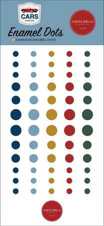 Carta Bella Cars - Enamel Dots