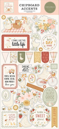 Carta Bella Silly Goose - Chipboard Accents