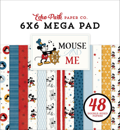 Echo Park Mouse And Me - 6x6 Mega Pad