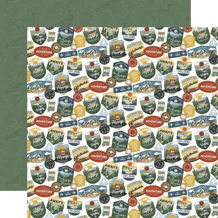 Echo Park It's Time To Travel - Traveling Patches