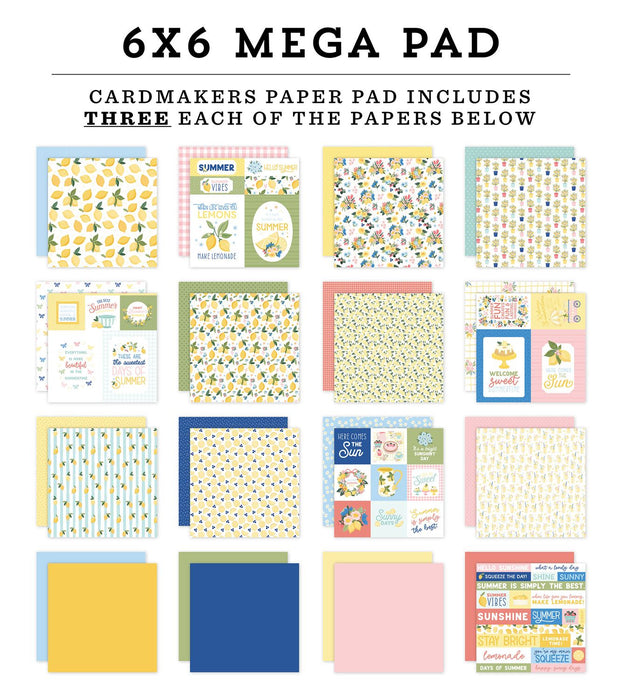 Carta Bella Lemonade - 6x6 Mega Pad