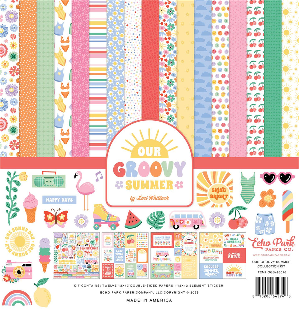 Echo Park Our Groovy Summer - Collection Kit