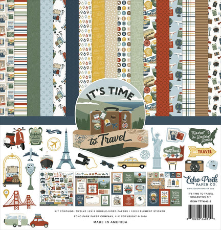 Echo Park It's Time To Travel - Collection Kit