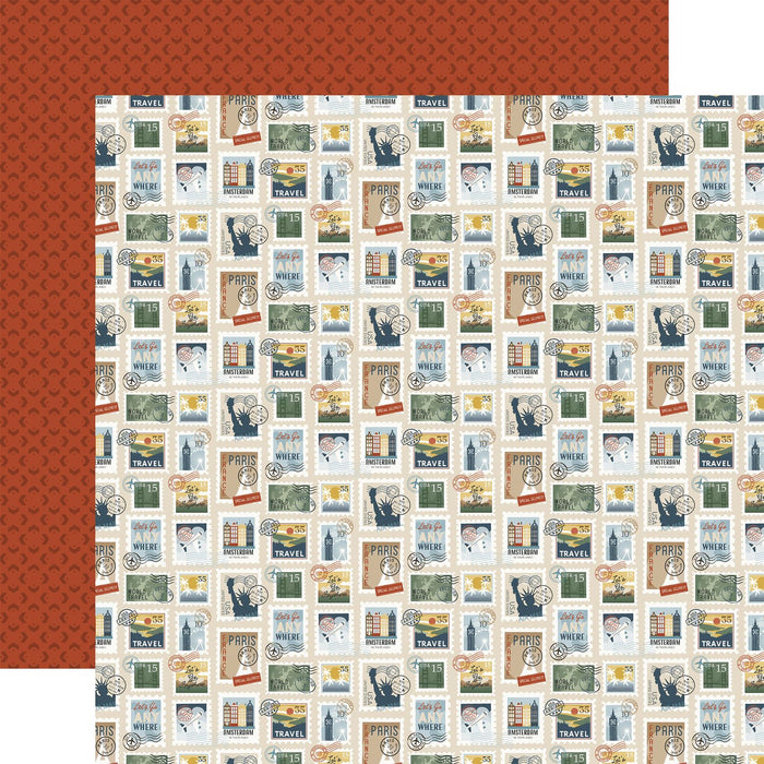 Echo Park It's Time To Travel - Anywhere Stamps