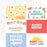 Echo Park Our Groovy Summer - 6x4 Journaling Cards