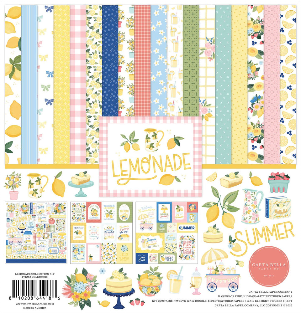 Carta Bella Lemonade - 12x12 Collection Kit