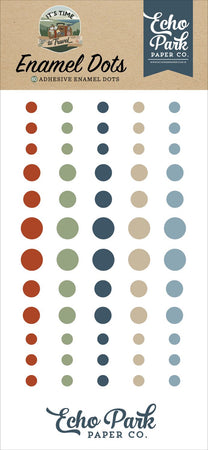 Echo Park It's Time To Travel - Enamel Dots