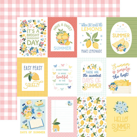 Carta Bella Lemonade - 3x4 Journaling Cards
