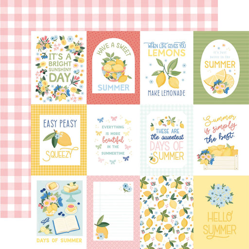 Carta Bella Lemonade - 3x4 Journaling Cards