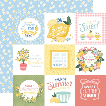 Carta Bella Lemonade - 4x4 Journaling Cards
