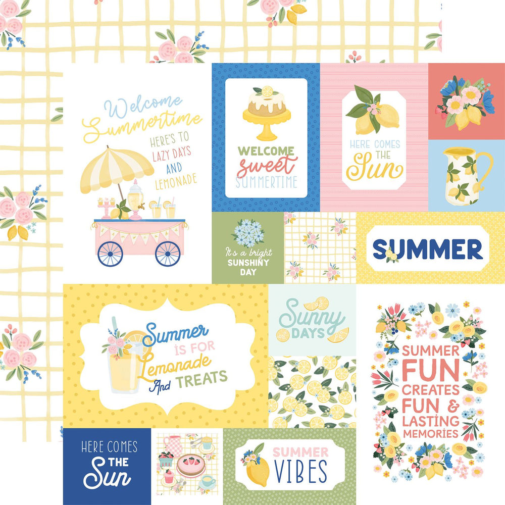Carta Bella Lemonade - Multi Journaling Cards