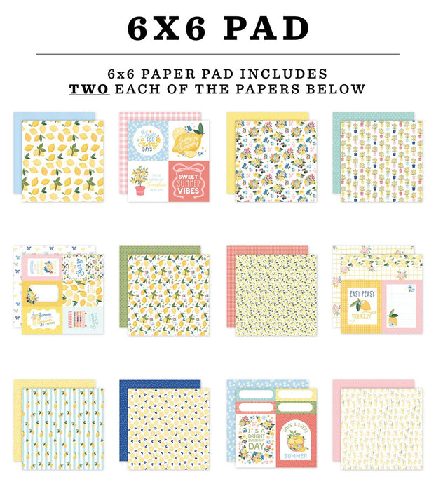 Carta Bella Lemonade - 6x6 Pad