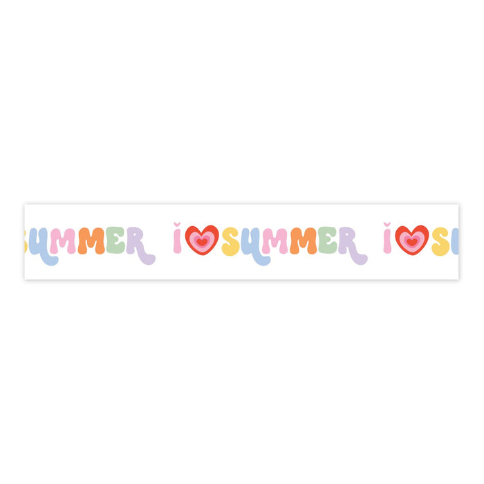 Echo Park Our Groovy Summer - I Heart Summer Washi Tape