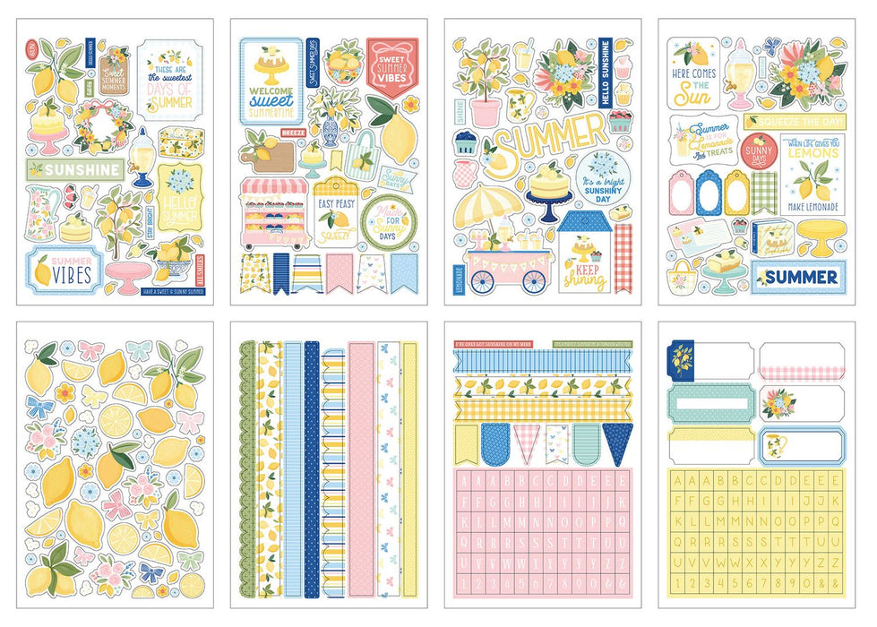 Carta Bella Lemonade - Sticker Book