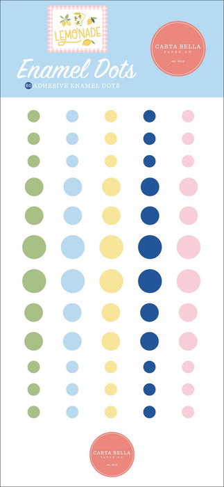Carta Bella Lemonade - Enamel Dots