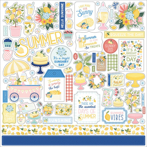 Carta Bella Lemonade - Element Stickers