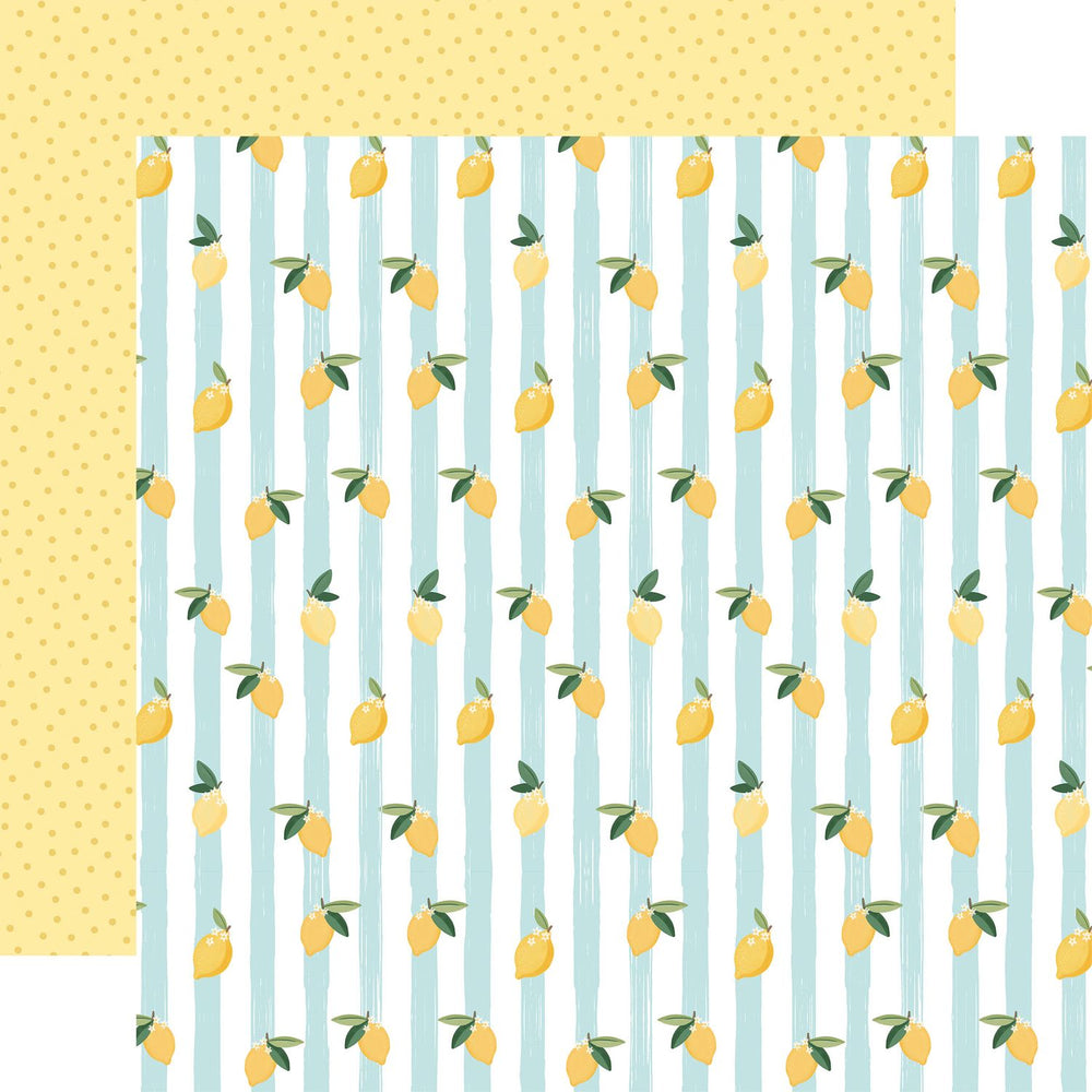 Carta Bella Lemonade - Lemonade Stripes