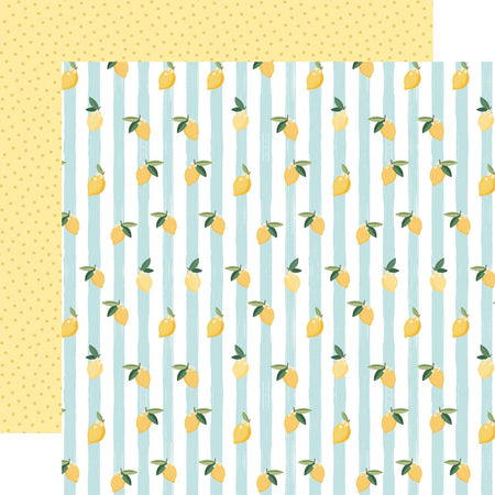 Carta Bella Lemonade - Lemonade Stripes