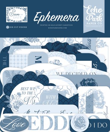 Echo Park Save The Date - Ephemera Icons