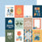 Echo Park My Favorite Monster -  3x4 Journaling Cards