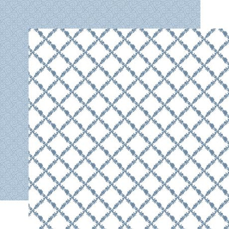 Echo Park Save The Date - Lattice Floral