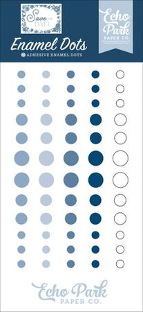 Echo Park Save The Date - Enamel Dots