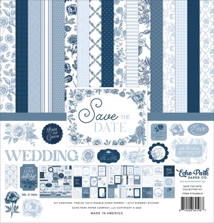 Echo Park Save The Date - Collection Kit