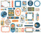 Echo Park My Favorite Monster - Ephemera Icons