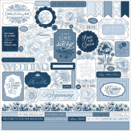 Echo Park Save The Date - Element Stickers