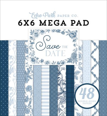 Echo Park Save The Date - 6x6 Mega Pad