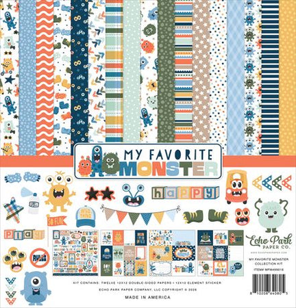 Echo Park My Favorite Monster - Collection Kit