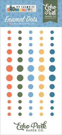 Echo Park My Favorite Monster - Enamel Dots