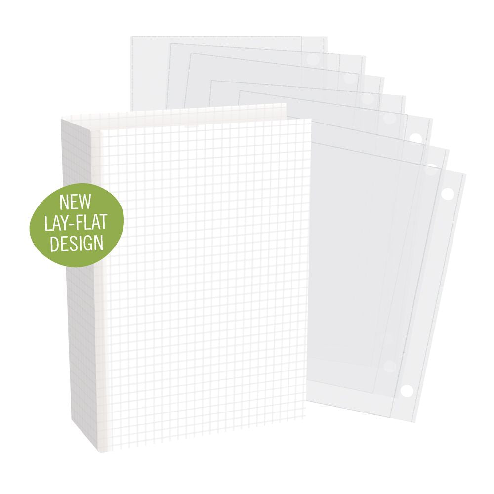 Simple Stories Sn@p! - 4x6 Simple Grid Chipboard Binder