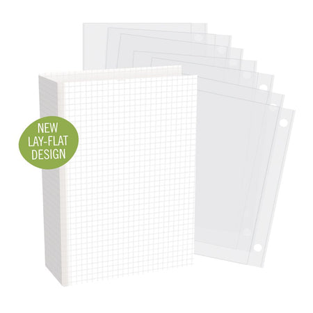Simple Stories Sn@p! - 4x6 Simple Grid Chipboard Binder