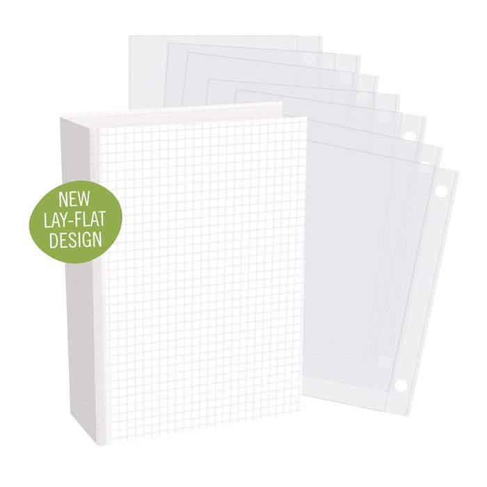 Simple Stories Sn@p! - 4x6 Simple Grid Chipboard Binder