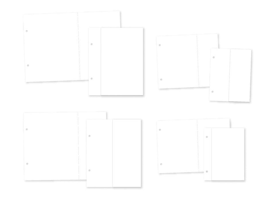 Simple Stories Sn@p! - 4x6/6x8 Flip Page Binder Inserts