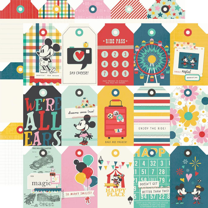Simple Stories Say Cheese Happiest Place - Tag Elements