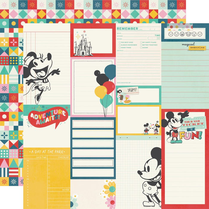 Simple Stories Say Cheese Happiest Place - Journal Elements