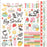 Simple Stories Pink Lemonade - Cardstock Stickers Icons