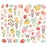 Simple Stories Pink Lemonade - Floral Bits And Pieces