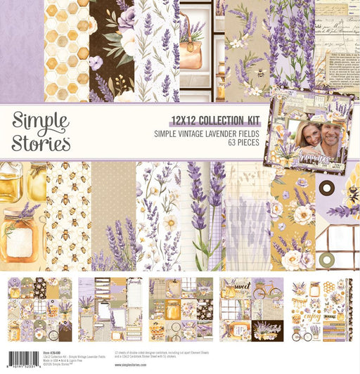 Simple Stories Simple Vintage Lavender Fields - 12x12 Collection Kit