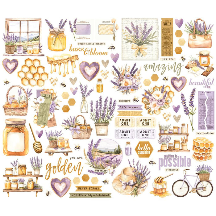 Simple Stories Simple Vintage Lavender Fields - Bits & Pieces