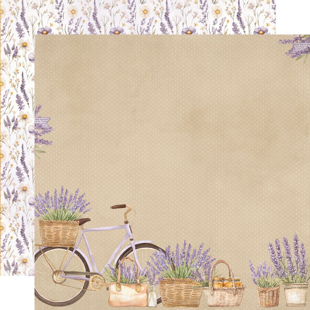 Simple Stories Simple Vintage Lavender Fields - Life Is Sweet