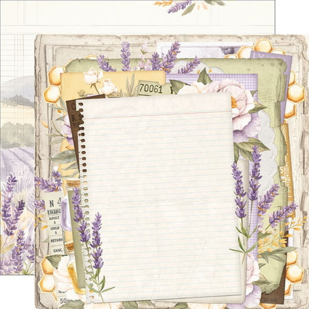 Simple Stories Simple Vintage Lavender Fields - Lavender Skies