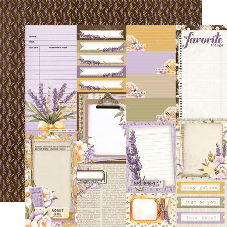 Simple Stories Simple Vintage Lavender Fields - Journal Elements