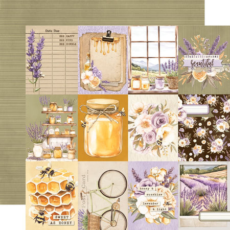 Simple Stories Simple Vintage Lavender Fields - 3x4 Elements