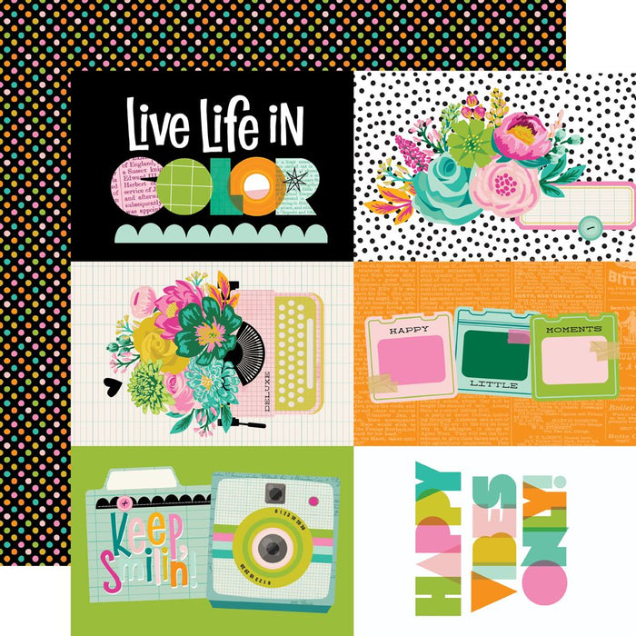 Simple Stories Color Me Happy - 4x6 Elements