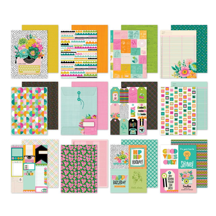 Simple Stories Color Me Happy - 6x8 Paper Pad