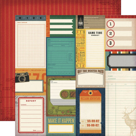 Simple Stories Rustic Legend - Journal Elements