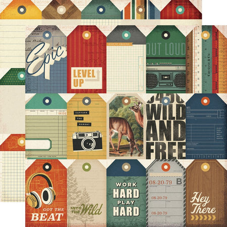 Simple Stories Rustic Legend - Tag Elements